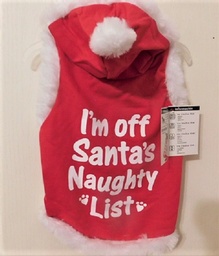 Santa's Naughty List Sweater - XXS